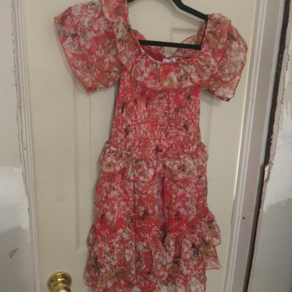 MISSGUIDED florel summer dress